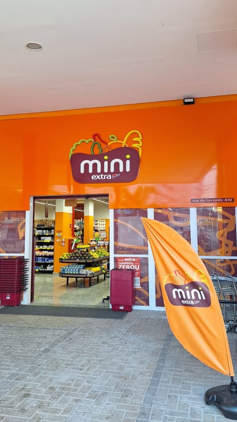 Mini Extra supermercado perto do pensionato em São Paulo